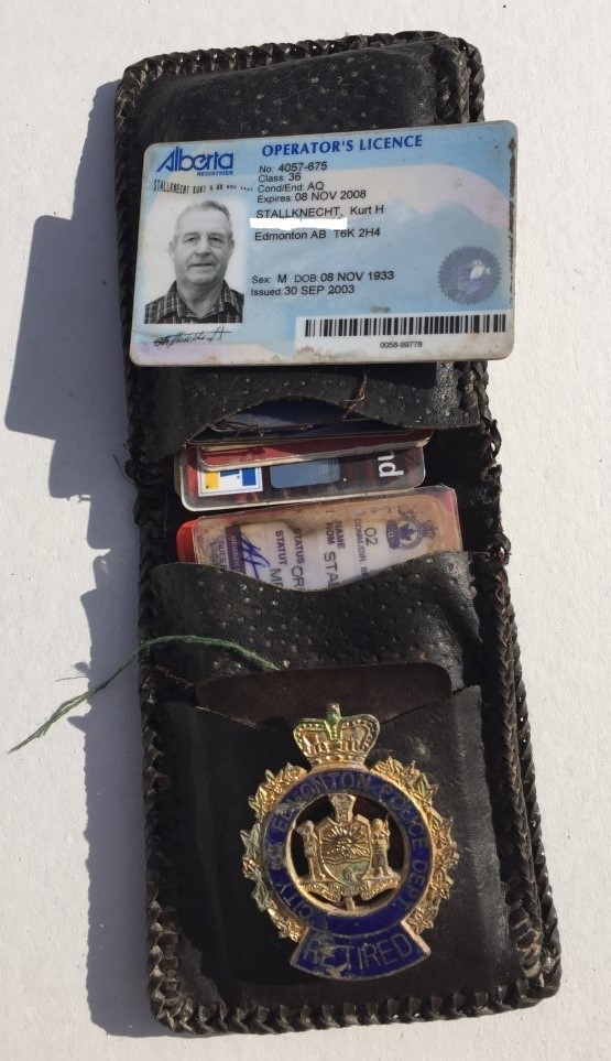 lost wallet police contraband